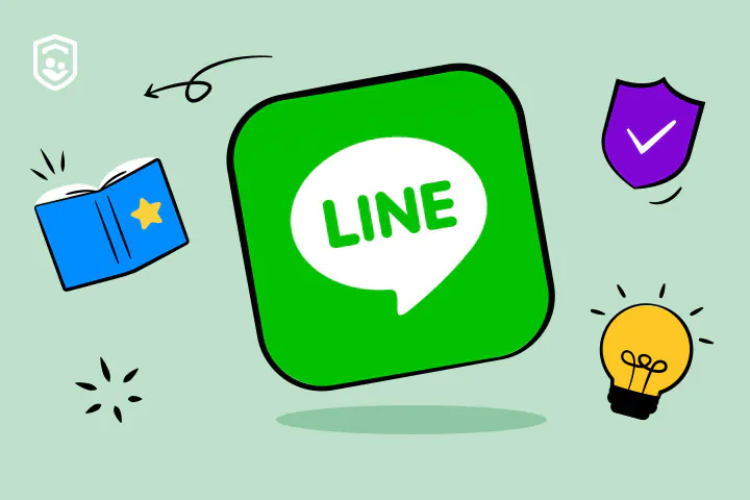 Line: A global app that's changing the way we socialize.